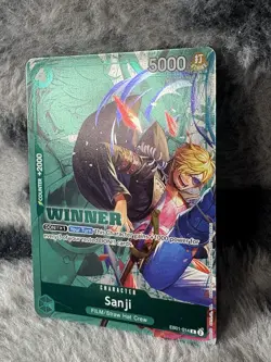 Sanji (Winner Pack 2025 Vol. 1) EB01-014 One Piece Promotion Cards Foil - Image 2