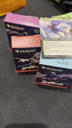 Magic: The Gathering Spider-Man Welcome Deck 5 Colors SEALED Plus + Promo Card - Image 2