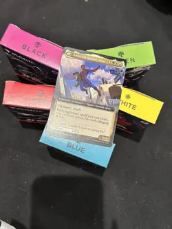 Magic: The Gathering Spider-Man Welcome Deck 5 Colors SEALED Plus + Promo Card - Image 3