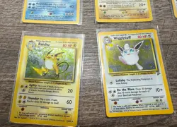 Lot of 12 Vintage Wotc Holos Pokemon Cards Jungle Fossil Base Set Base Set - Image 2