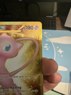 Pokemon TCG Mew EX Hyper Rare Card 205/165 S&V 151 - Image 3