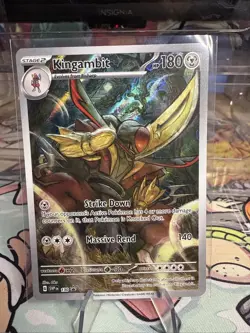 Kingambit 130 Sv: Scarlet & Violet Promo Cards Holo - Image 1