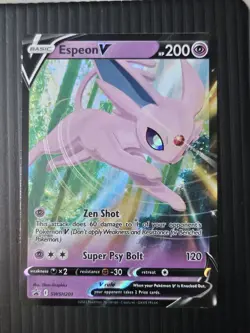 Espeon V Swsh201 Swsh: Sword & Shield Promo Cards Holo - Image 1