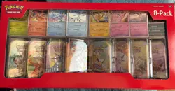Pokemon TCG Prismatic Evolutions Costco 8 Mini-Tin Bundle w/ Promo Cards - Image 1