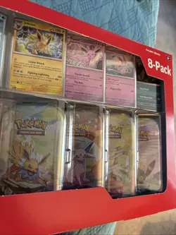 Pokemon TCG Prismatic Evolutions Costco 8 Mini-Tin Bundle w/ Promo Cards - Image 4