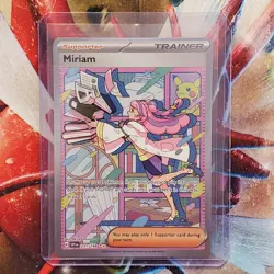 Miriam - SIR - Full Art Trainer - 251/198 - Pokemon Cards - Lot #172 - Image 1