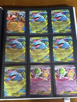 88 MEGA EVOLUTION EX ULTRA & DOUBLE RARE POKEMON CARDS + NEW WHITE FLARE BINDER - Image 3