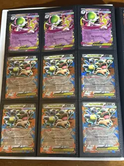 88 MEGA EVOLUTION EX ULTRA & DOUBLE RARE POKEMON CARDS + NEW WHITE FLARE BINDER - Image 4