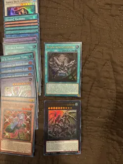 210 Card Lot Of YUGIOH DOOM OF DIMENSIONS! 190 Commons 18 Supers 2 Ultras! - Image 2