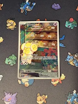Pokemon Cards Fidough 213/198 Illustration Rare Scarlet & Violet Base - (NM) - Image 1