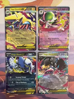 Pokemon TCG Mega Evolutions (4) Card Lot - 050/132, 060/132, 086/132, 094/132🔥 - Image 1
