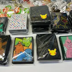 Pokemon Accessory Lot Sleeves Counters Dice Tins Deck Box Energy Cards - Image 4