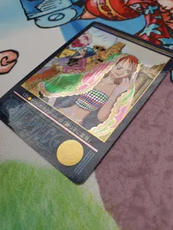 Nami One Piece Visual Adventure Holo Card Bandai Card Japanese Rare! - Image 3