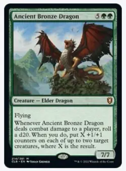 Ancient Bronze Dragon Commander Legends: Battle for Baldur's Gate Regular - Image 1