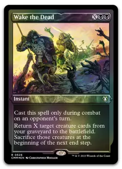 Wake the Dead (Foil Etched) #526 (NM) Commander Masters CMM Magic MTG - Image 1