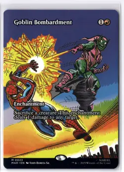 Goblin Bombardment (Borderless) 23 MTG Marvel Eternal-Legal Non-Foil NM/M - Image 1