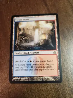 🃏 Magic: The Gathering - Steam Vents - Ravnica: City of Guilds (2005) - Image 1