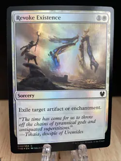 MTG Revoke Existence FOIL #034/254 Theros Beyond Death THB Common NM/M - Image 1
