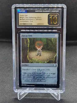 MTG Modern Horizons 2 Foil-Etched Zuran Orb 300 CGC PRISTINE 10 - Image 1
