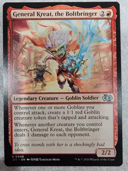 MTG: General Kreat, the Boltbringer (Anime) Foundations Jumpstart Regular - Image 1