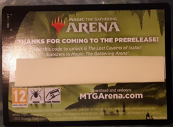 MTG Arena Code to get 6x Lost Caverns of Ixalan digital booster packs on Arena - Image 1