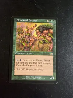 MTG - LP - 1 X Skyshroud Poacher - Nemesis - Image 3