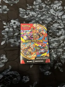 POKEMON TCG MEGA EVOLUTION BOOSTER BUNDLE 6 PACKS ~ NEW FACTORY SEALED - Image 1