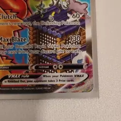 POKEMON TCG 2021 - SECRET-FULL BLAZIKEN VMAX 201 | SWORD & SHIELD CHILLING REIGN - Image 5