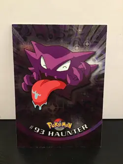 Haunter #93 Topps 2000 Pokemon TV Animation Edition Series 2 Foil - Image 1
