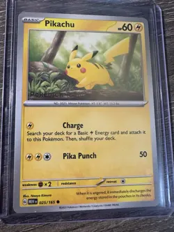 Pokemon 151 Pikachu and Eevee Together Promos Lot of 2 Unsealed - Image 1