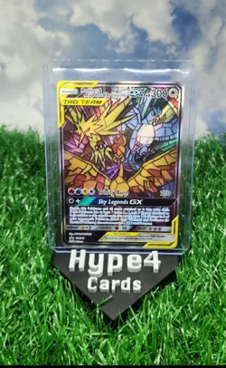 Pokemon Moltres & Zapdos & Articuno GX Hidden Fates ETB FA Promo SM210 NRMT - Image 1