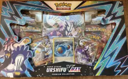 Pokemon Rapid Strike Urshifu VMAX Premium Collection Box Brand New Sealed 820650838934 - Image 1