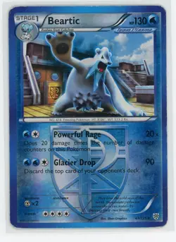 Pokemon TCG - Beartic 41/135 - Plasma Storm - Stamped Reverse Holo - Image 1
