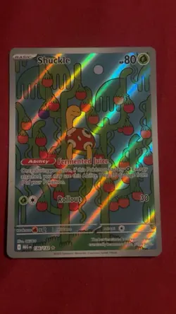Pokemon TCG Shuckle Illustration Rare 136/132 Mega Evolution IR NM English - Image 1