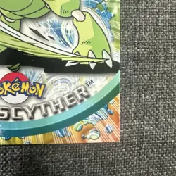 2000 Topps Pokemon TV Animation Scyther #123 *NM* Blue Label - Image 4