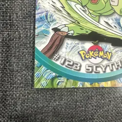 2000 Topps Pokemon TV Animation Scyther #123 *NM* Blue Label - Image 5