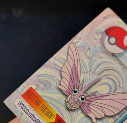 Venomoth #49 Pokemon Topps Foil Blue Logo TV Animation Edition Holo Rare LP - Image 5
