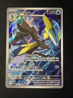 MINT Inteleon 142/132 FULL ART Mega Set Pokemon TCG - Image 1