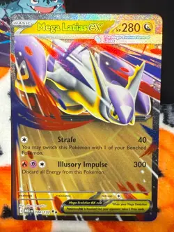 Mega Latias ex 100/132 Mega Evolution Pokemon Pack Fresh - Image 2