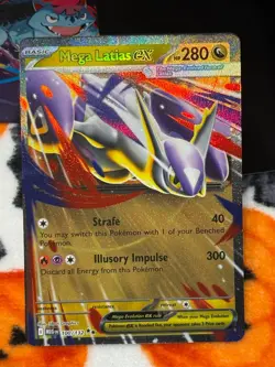 Mega Latias ex 100/132 Mega Evolution Pokemon Pack Fresh - Image 3