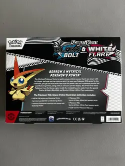 Pokemon TCG Black Bolt & White Flare Unova Victini Illustration Collection Box - Image 2