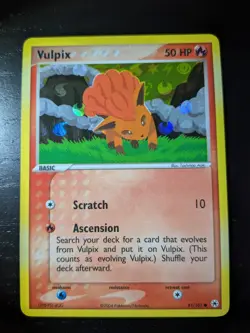 Vulpix 81/101 Reverse Holo EX Hidden Legends Pokemon LP - Image 3