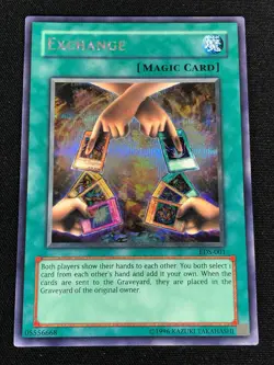 YUGIOH EXCHANGE EDS-001 SECRET (LP) - Image 1