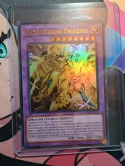 Yu-Gi-Oh TCG Secreterion Dragon 2025 DUAD-EN037 Ultra Rare 1st Edition Near Mint - Image 1