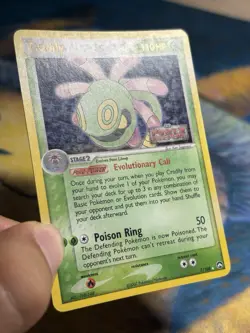 Cradily 7/108 Reverse Holo EX Power Keepers Pokemon Card Stamped - Image 4