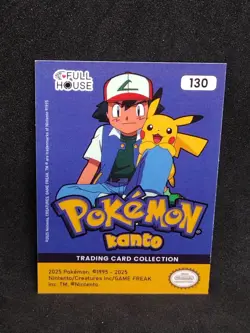 Pokemon Full House Kanto Gyarados Blue Holo Foil #130 Pokemon Card - Image 2