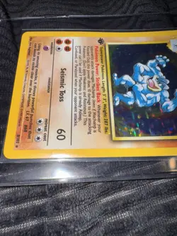 Machamp Base Set 8/102 Pokemon TCG Card Holo Rare WOTC Vintage 1999 - Image 3