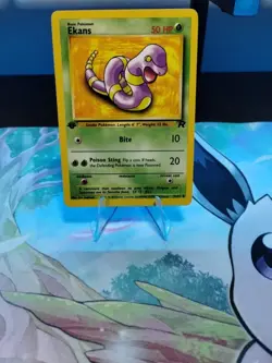 Pokemon Ekans #56/82 1st Edition Non-Holo Card Team Rocket - Image 1
