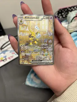 Pokemon Alakazam EX TCG Scarlet & Violet Card 201/165 PSA 9 SAR English 2023 - Image 1