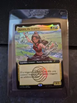 Magic The Gathering X Avatar Katara The Fearless Promo Card SDCC 2025 IN HAND - Image 1